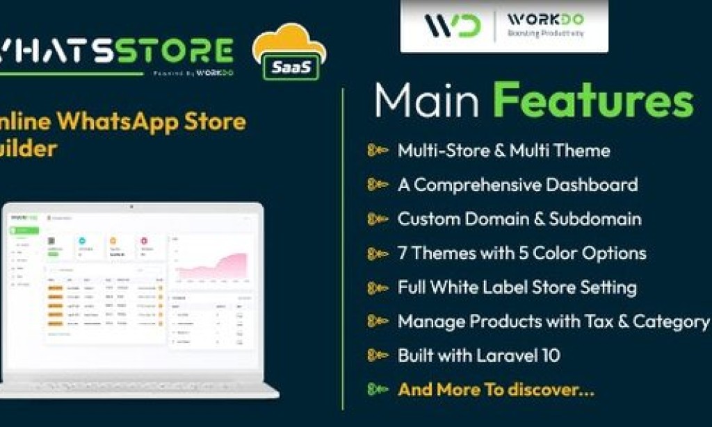 WhatsStore SaaS v8.2 Nulled – Online WhatsApp Store Builder PHP Script