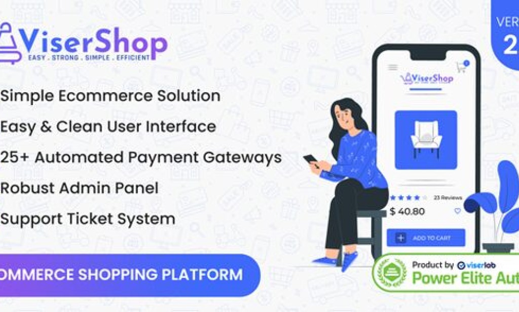 ViserShop v2.0 Nulled – eCommerce Shopping Platform Script