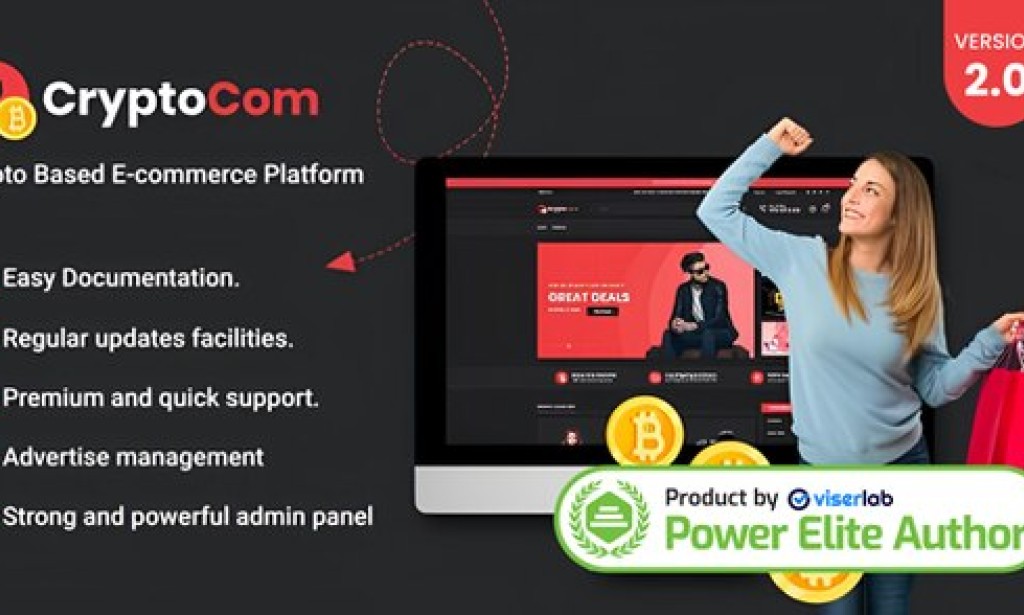 CryptoCom v2.0 Nulled – Crypto Based Ecommerce Shopping Platform Script