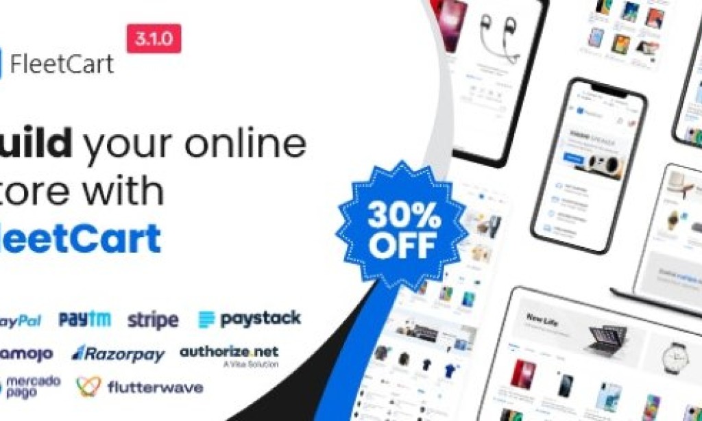 FleetCart v4.7.9 Nulled – Laravel Ecommerce System PHP Script