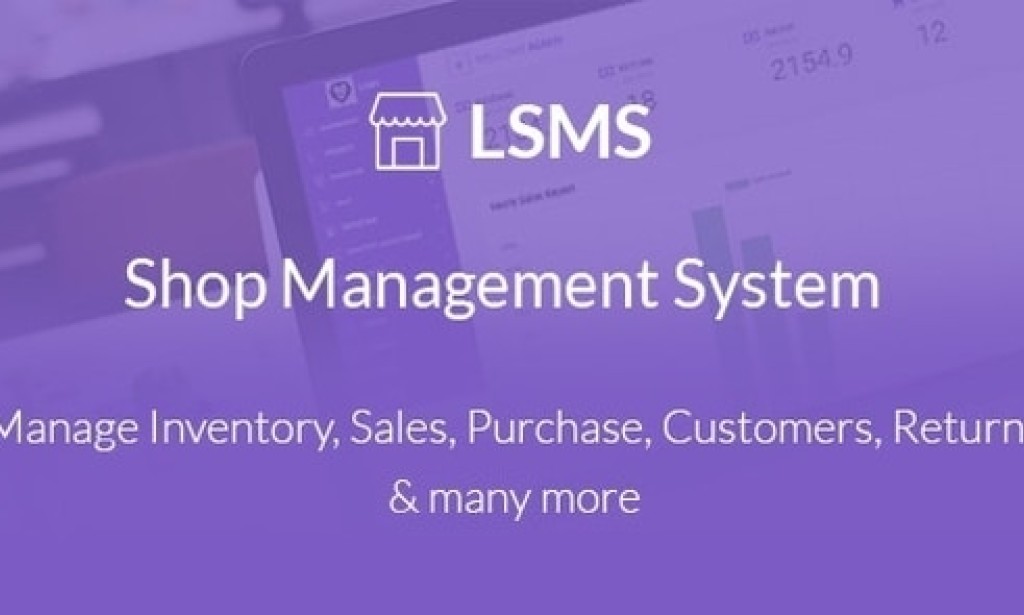 LSMS Shop Management System v1.6 – Laravel Script