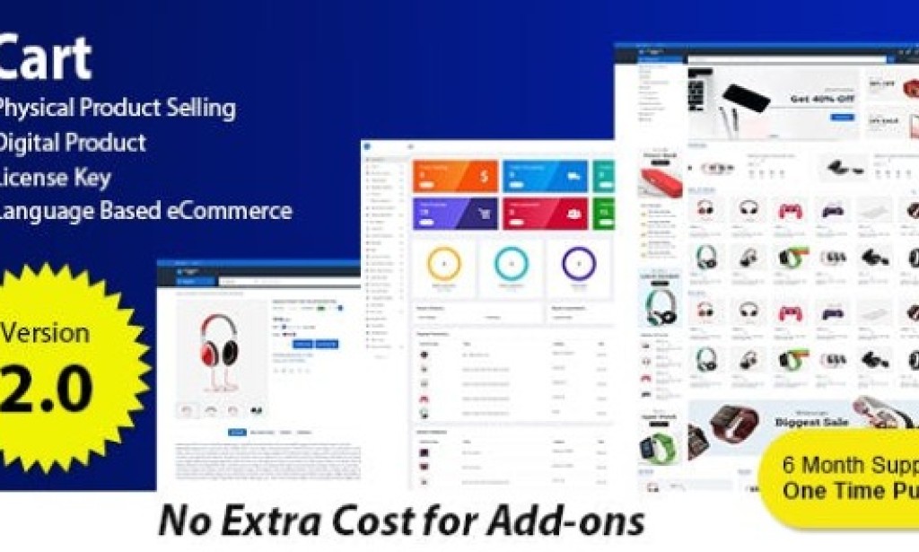 xCart v2.1 – Multi-vendor eCommerce CMS Platform Nulled