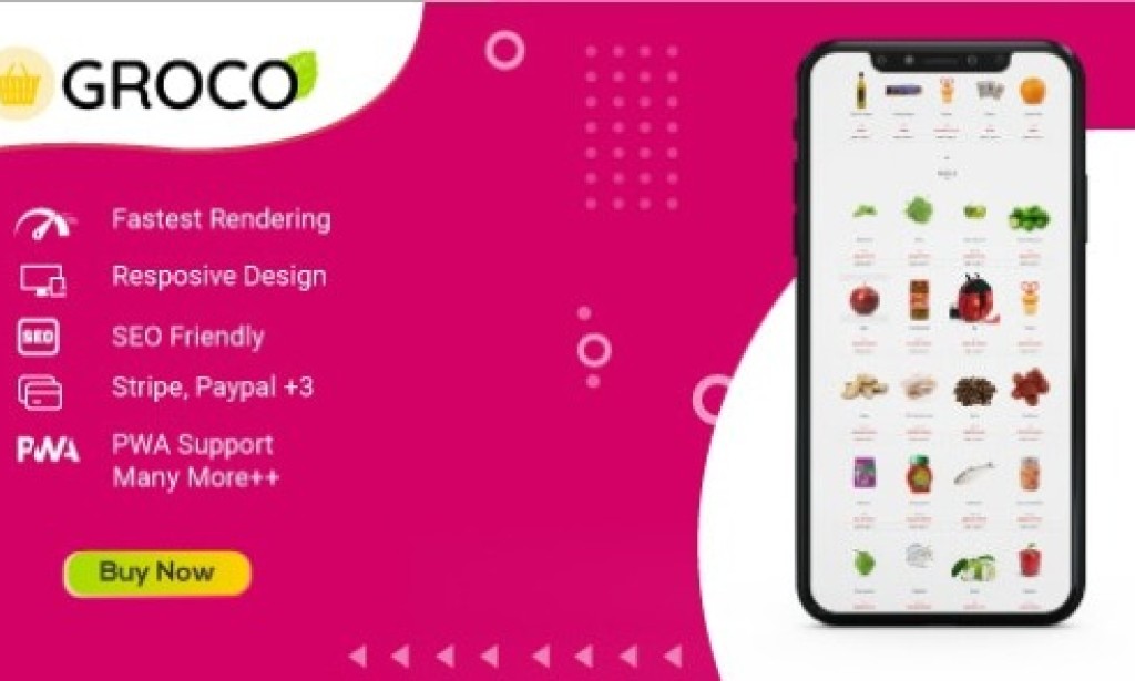 Groco v1.0 – Vue Laravel Ecommerce System PHP Script