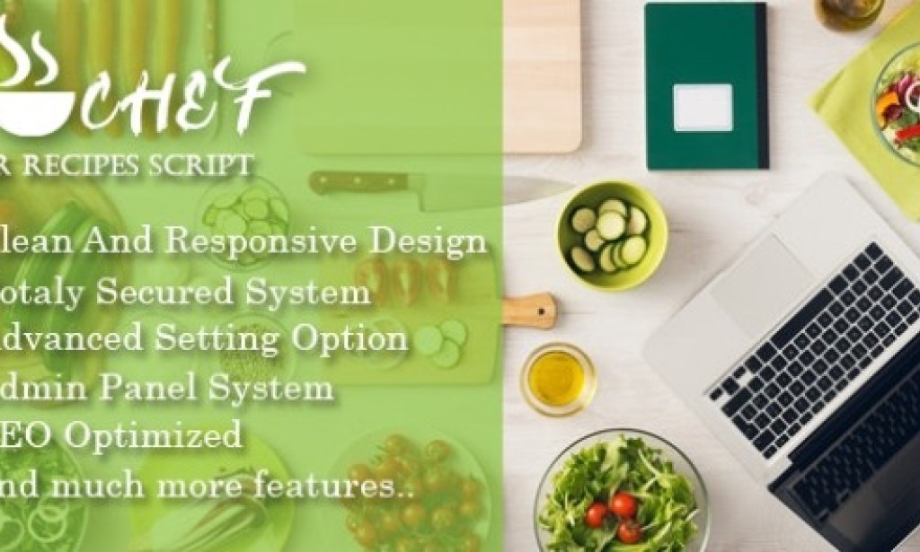 I-Chef Recipes Script v1.1 – PHP