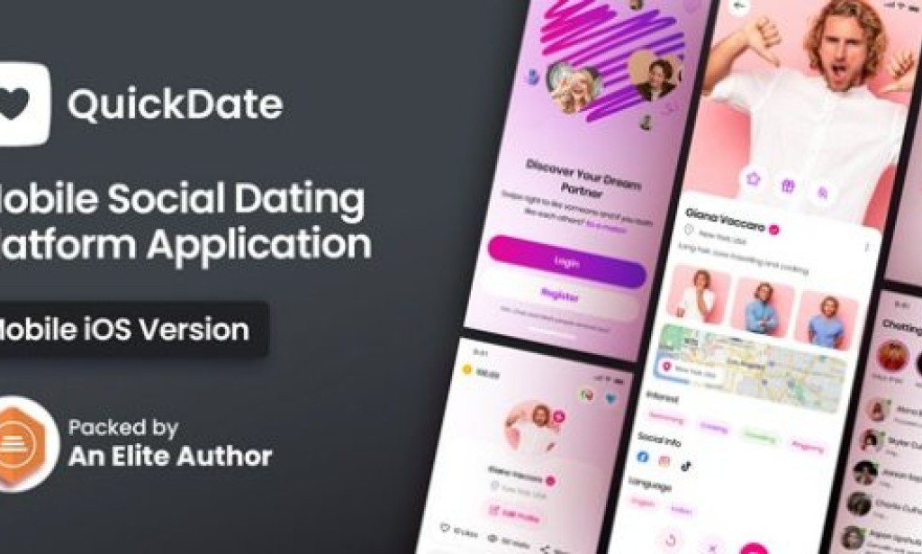 QuickDate iOS v2.3 – Mobile Social Dating Platform Application Source