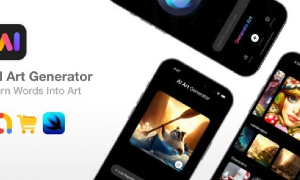 AI Art Generator v1.0 – SwiftUI Art Generator Source Code