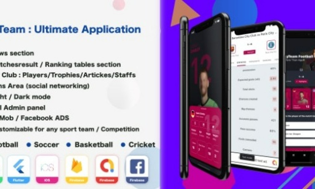 My Team v3.0 – Soccer – Football – Cricket – Sport Application Source