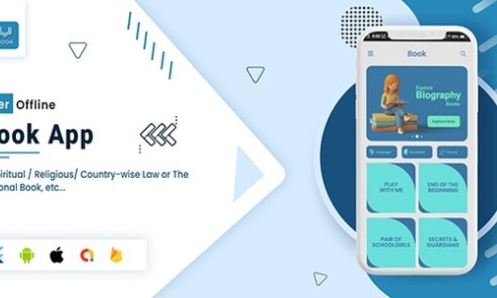 Flutter Offline eBook App v2.0.0 – Source Code