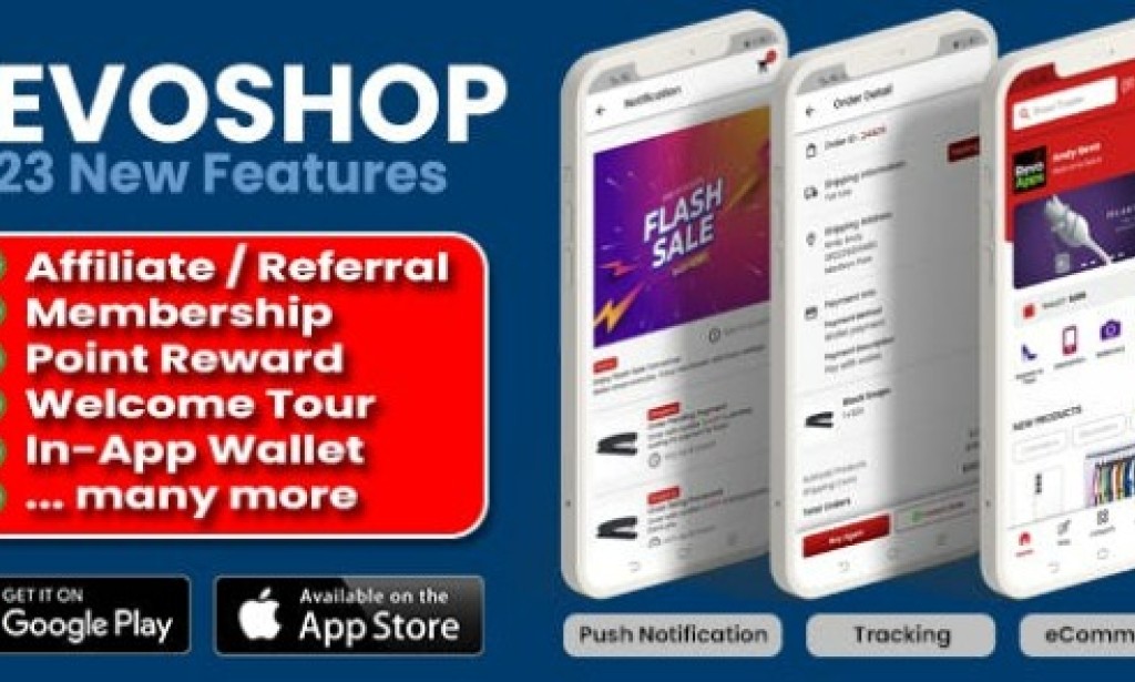 RevoSHOP v6.5.5 Nulled – eCommerce / WooCommerce Flutter Android iOS App – Fashion Electronic Gadget Grocery Other Source