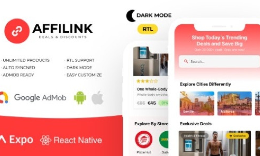 AffiLink Mobile v2.4.0 – Affiliate Link Sharing Platform App Source
