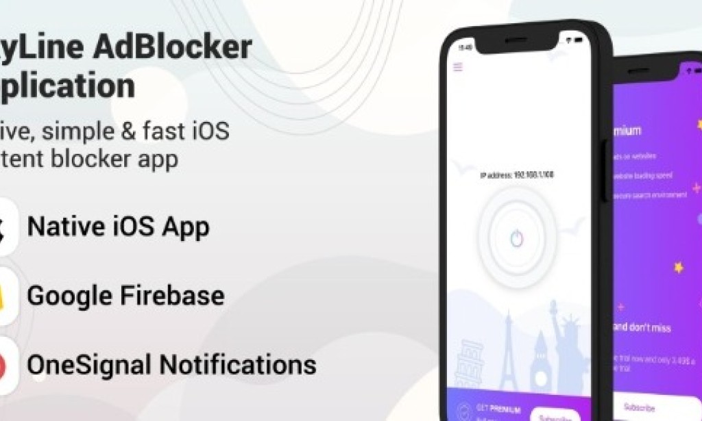 SkyLine AdBlocker v1.0 – iOS App Source Code
