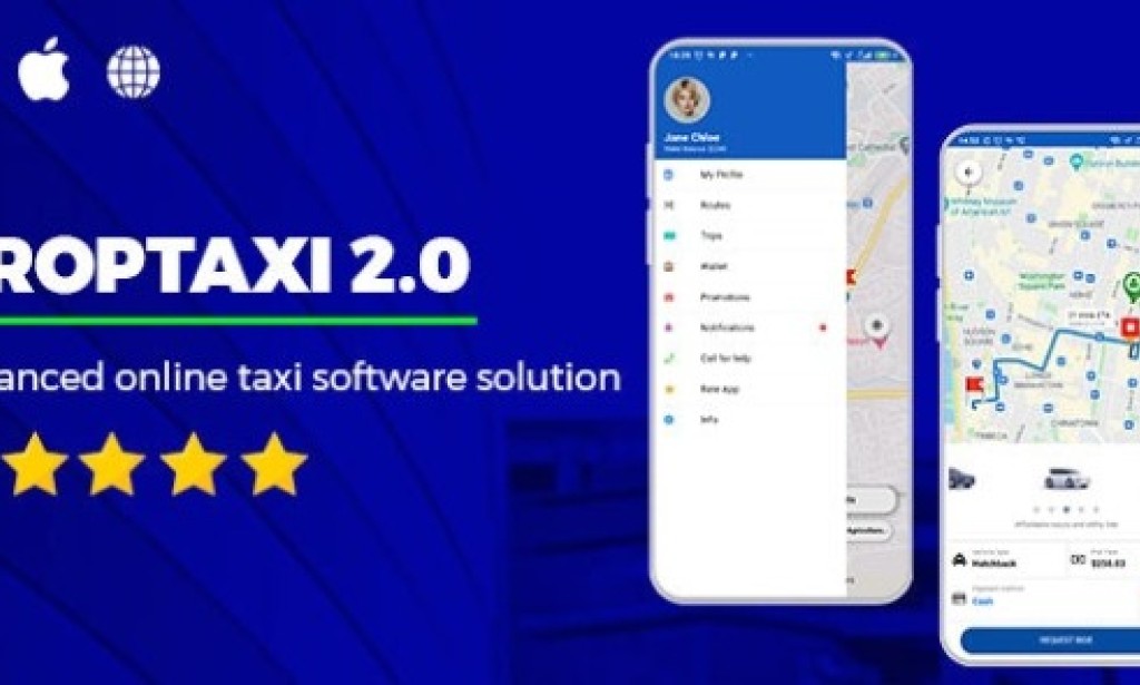 Droptaxi v2.0 – White Label Taxi App Software Script | Mobile Source