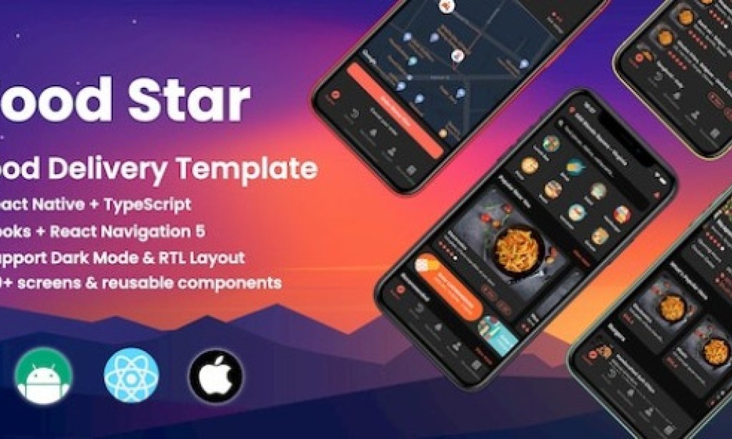 Food Star v1.0.8 – Mobile React Native Food Delivery Template App