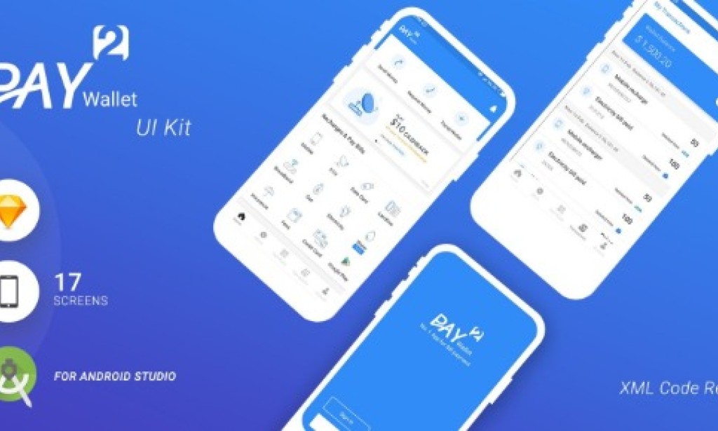 Pay2Wallet v1.0 – Android Studio UI Kit App Source Code