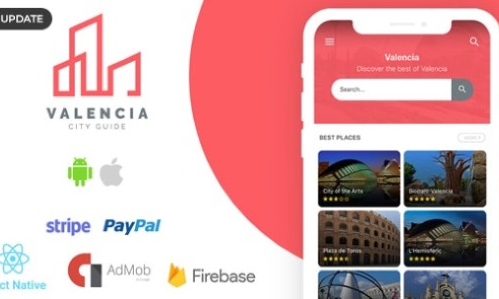 Valencia v8.0 – Complete City Guide App + Backend Source