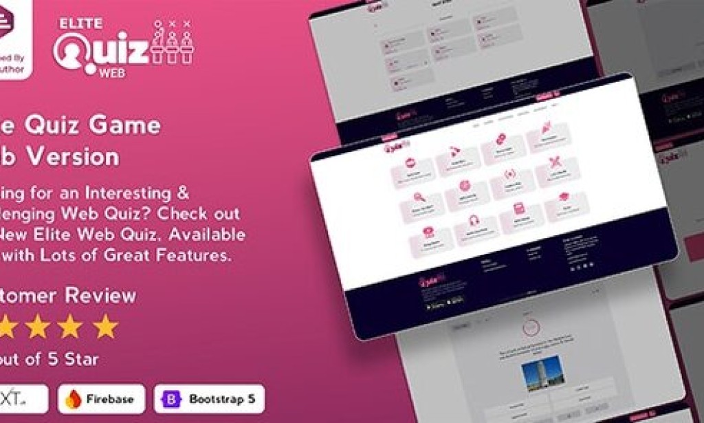 Elite Quiz v2.1.8 Nulled – Trivia Quiz | Quiz Game – Web Version