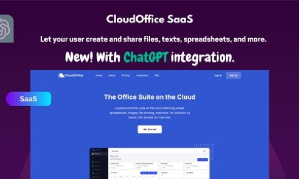 CloudOffice SaaS v1.3.4 – Office Apps & Productivity PHP Script