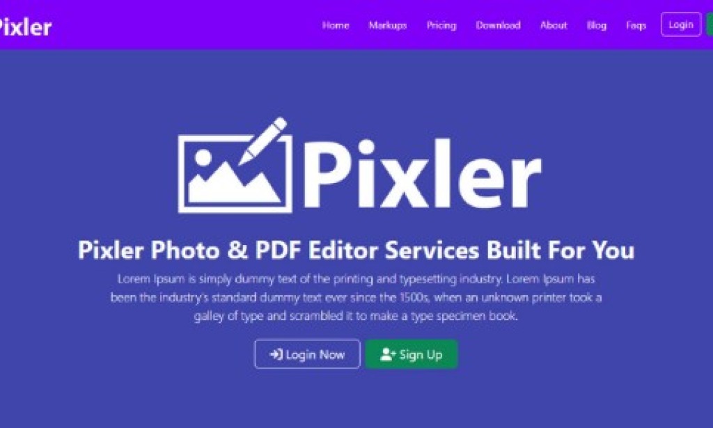 Pixler v1.0 – Photo and PDF Editor Script Free