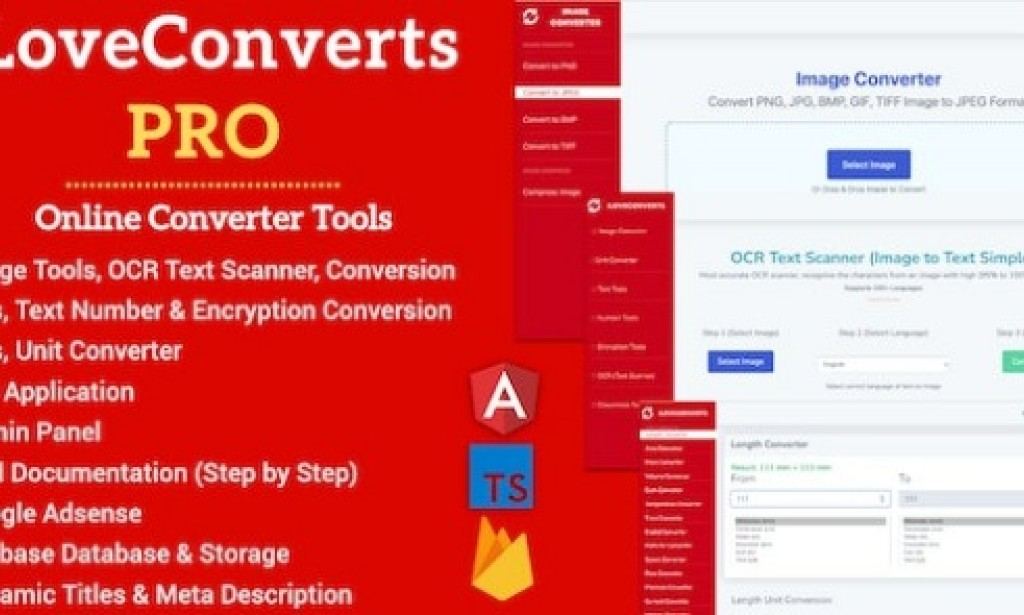[All in One] iLoveConverts PRO v1.0.0 – Online Converter Tools Full Production Ready App with Admin Panel Script