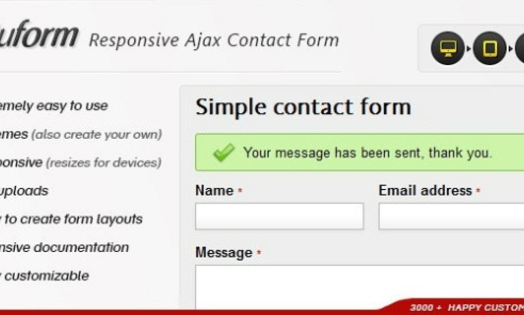 Quform v2.5.2 – Responsive Ajax Contact Form Script