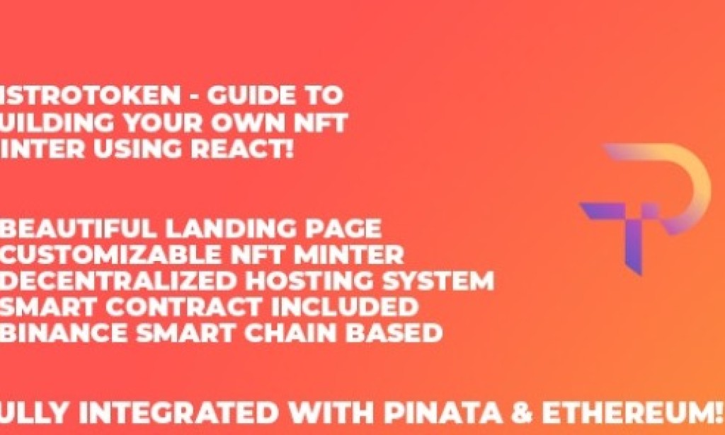 DistroToken v1.0 – NFT Minter In React (Binance Version)