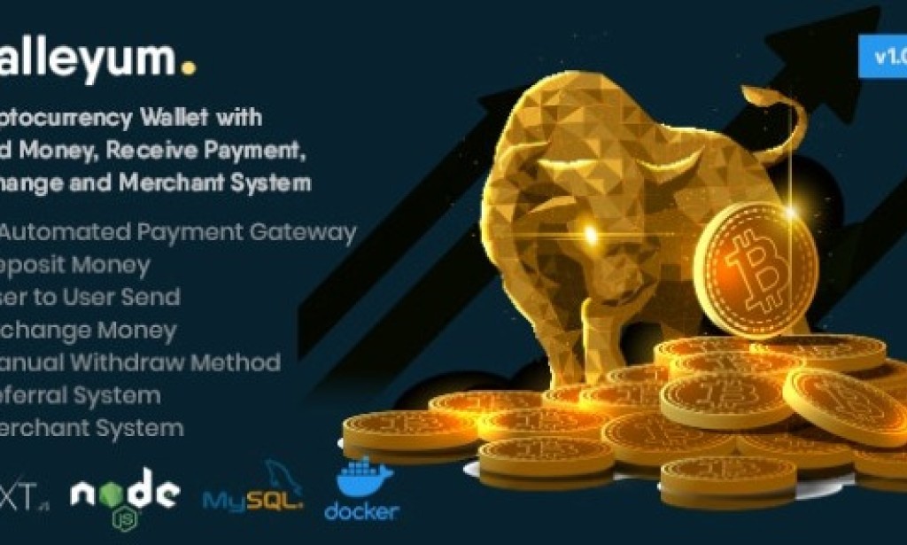 Walleyum v1.0.3 – Cryptocurrency Wallet System with Exchange Script