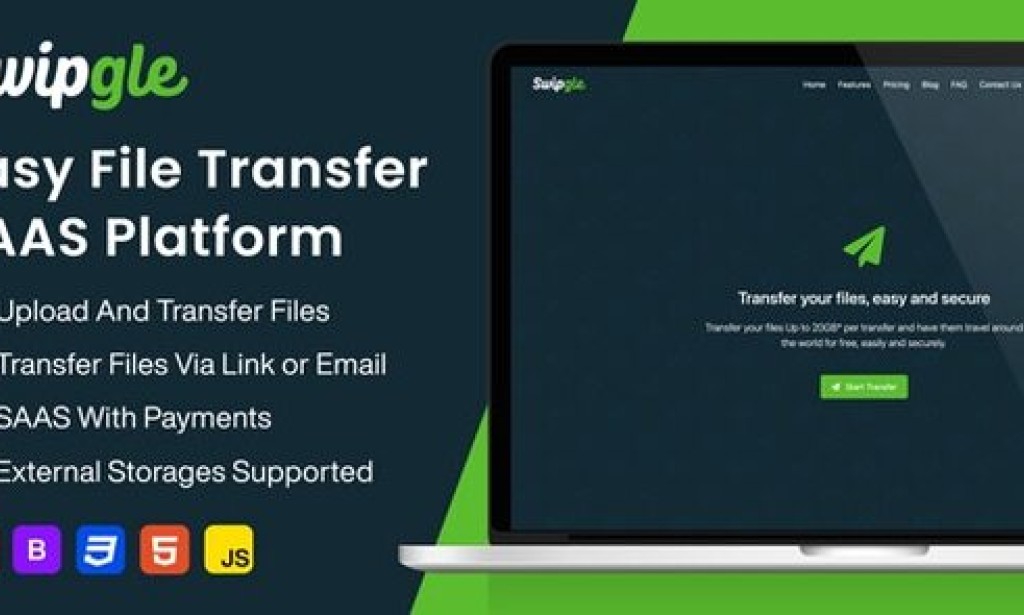 Swipgle (26 Mar 2025) Nulled – Easy File Transfer (SAAS) Script