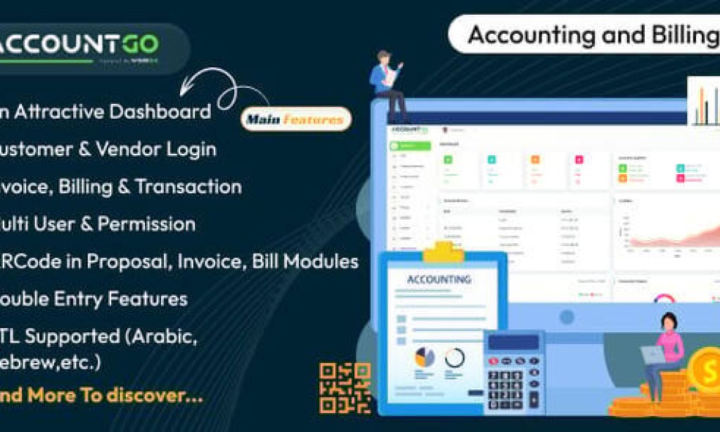 AccountGo v7.6 Nulled – Accounting and Billing Tool PHP Script