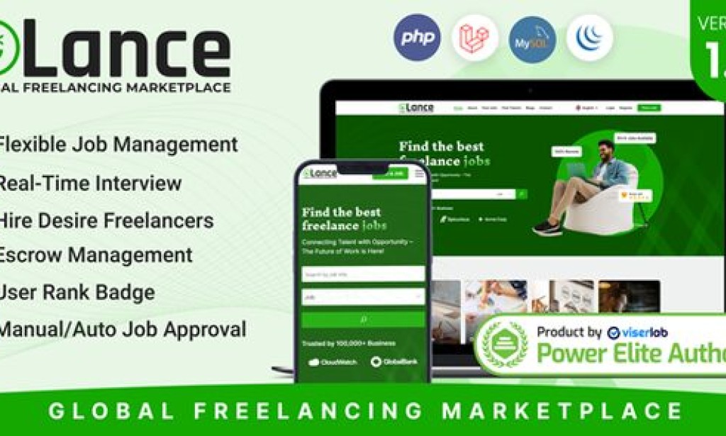 Olance v1.0 Nulled – Global Freelancing Marketplace PHP Script
