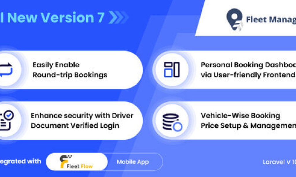 Fleet Manager v7.0 Nulled – Vehicle Management & Booking System PHP Script