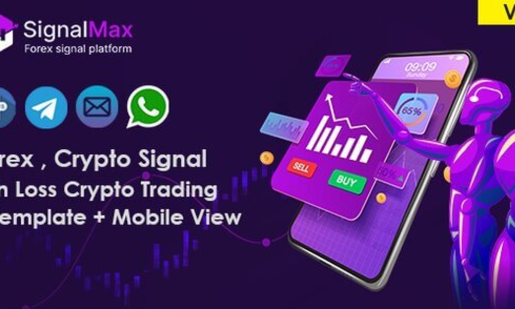 SignalMax v5.0 – Trading & Forex , Crypto Signal Notifier Subscription based Platform Script