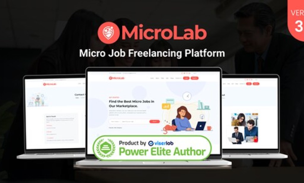 MicroLab v3.0 Nulled – Micro Job Freelancing Platform PHP Script
