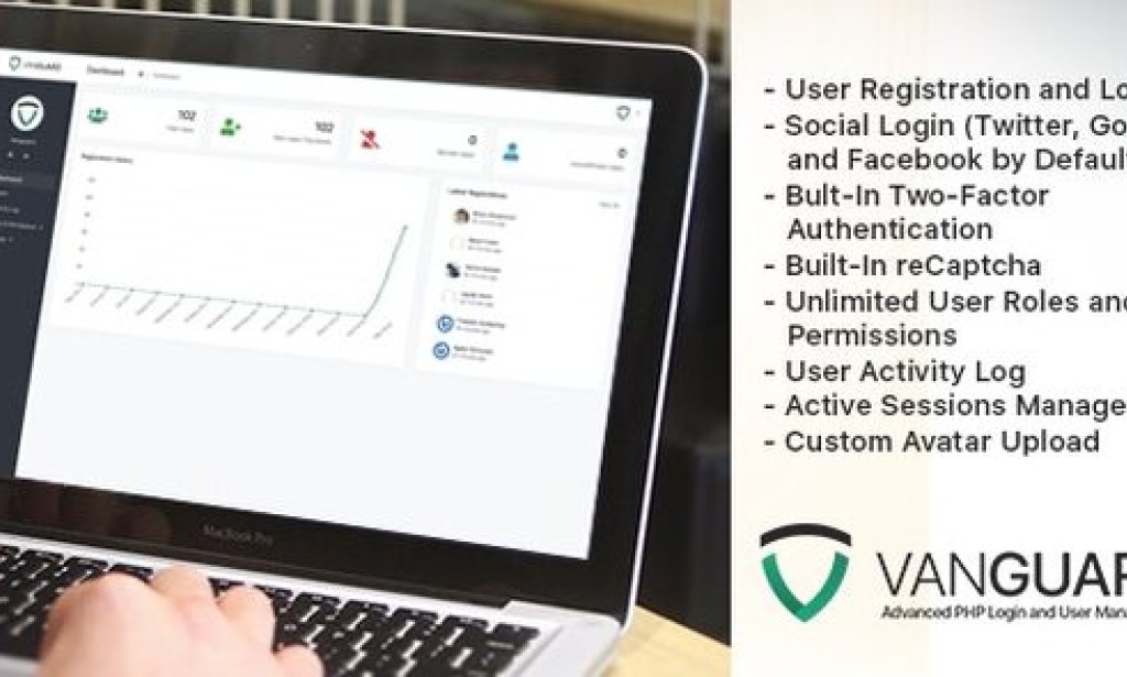 Vanguard v9.0.0 – Advanced PHP Login and User Management Script