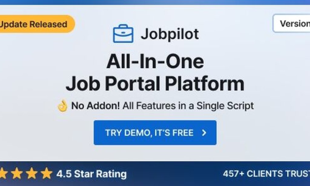 Jobpilot v3.18.0 – Job Portal Laravel Script Free