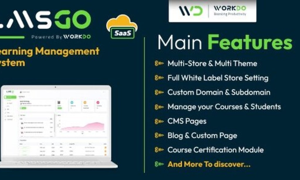 LMSGo SaaS v4.2 Nulled – Learning Management System Script