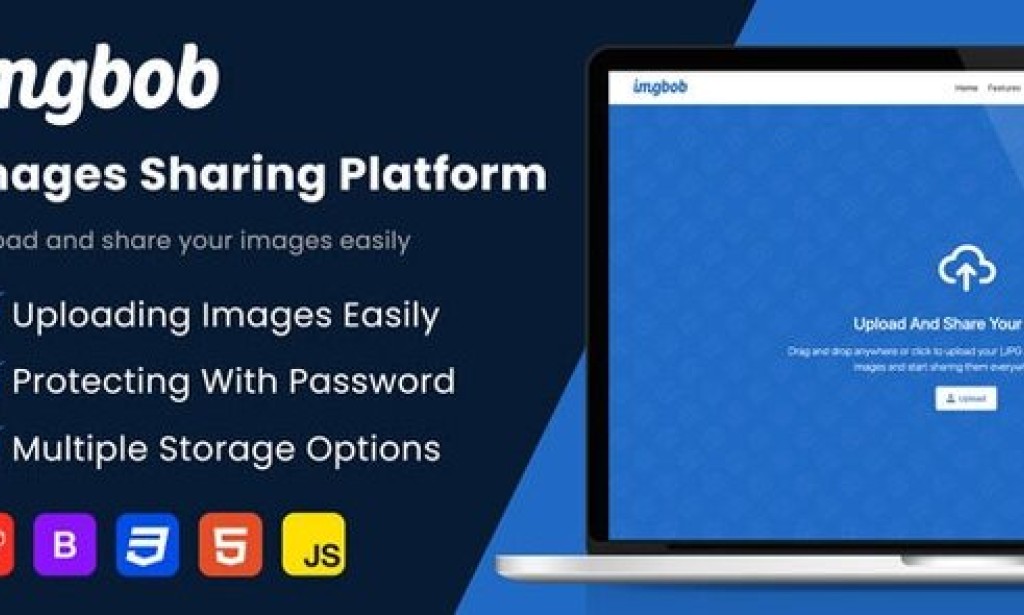 Imgbob v1.6 Nulled – Upload and Share Images Platform PHP Script