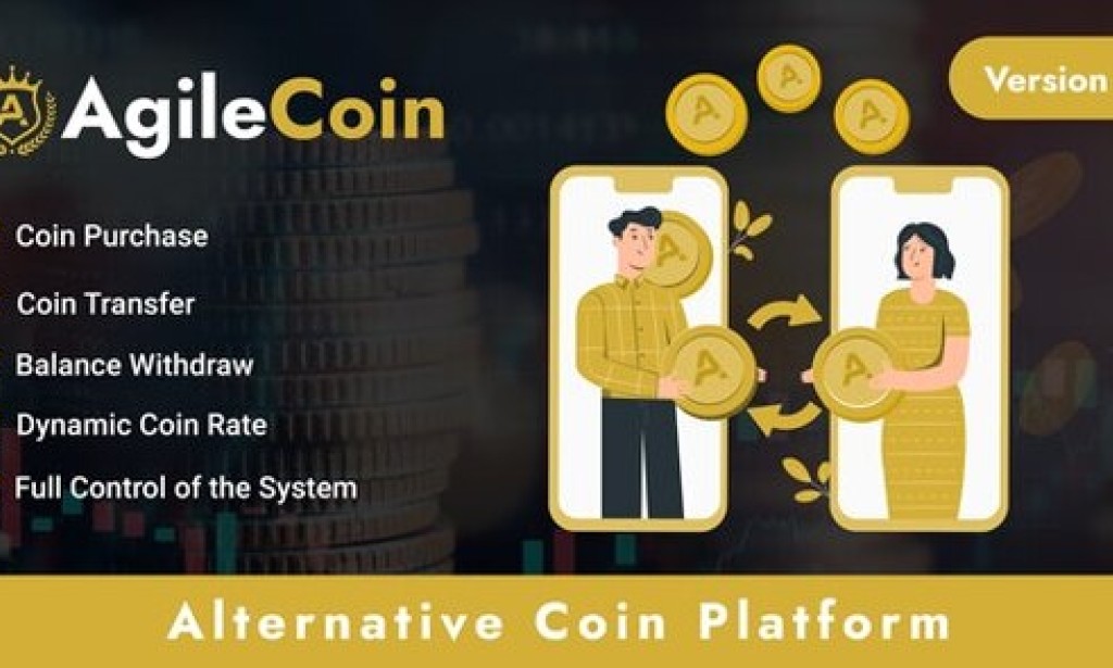 AgileCoin v1.2 – Alternative Coin Platform PHP Script