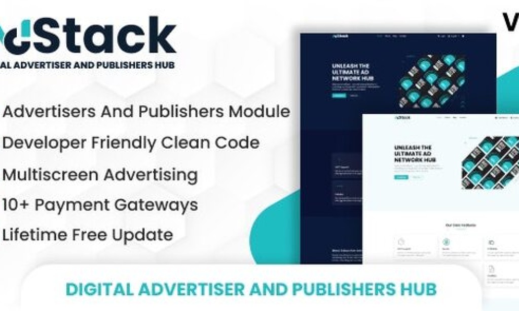 AdStack v1.4 – Digital Advertiser and Publishers Hub PHP Script