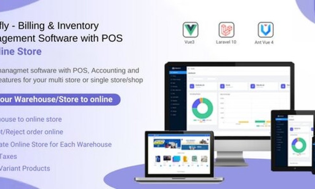 Stockifly v4.1.0 – Billing & Inventory Management with POS and Online Shop Script