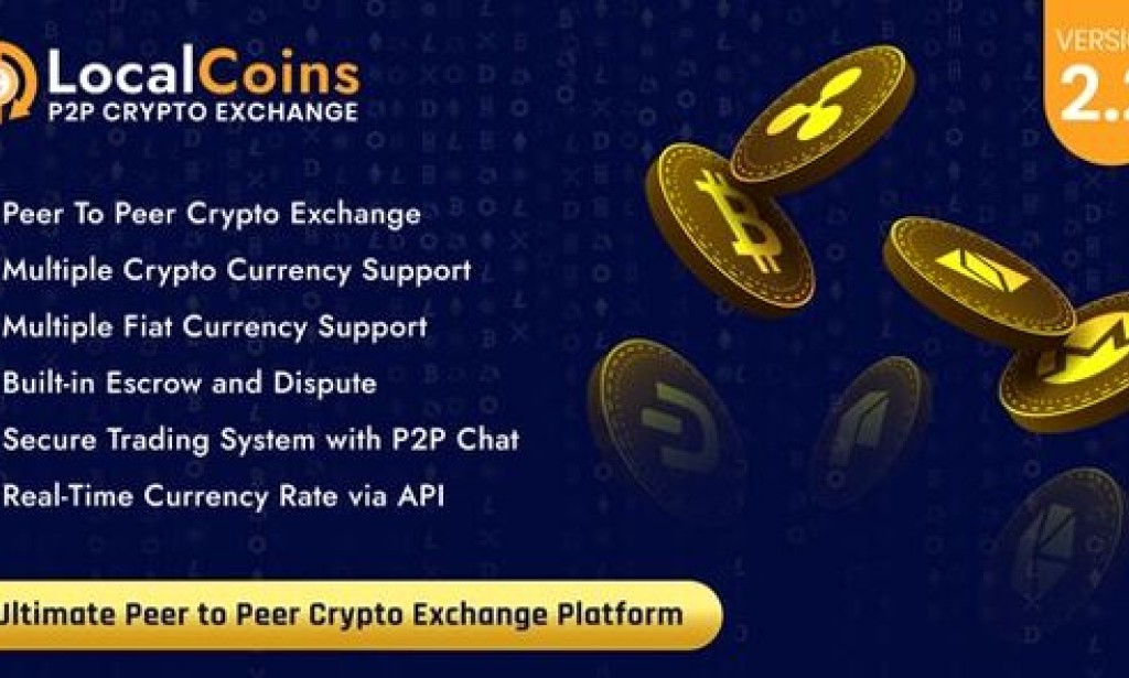 LocalCoins v2.2 Nulled – Ultimate Peer to Peer Crypto Exchange Platform Script