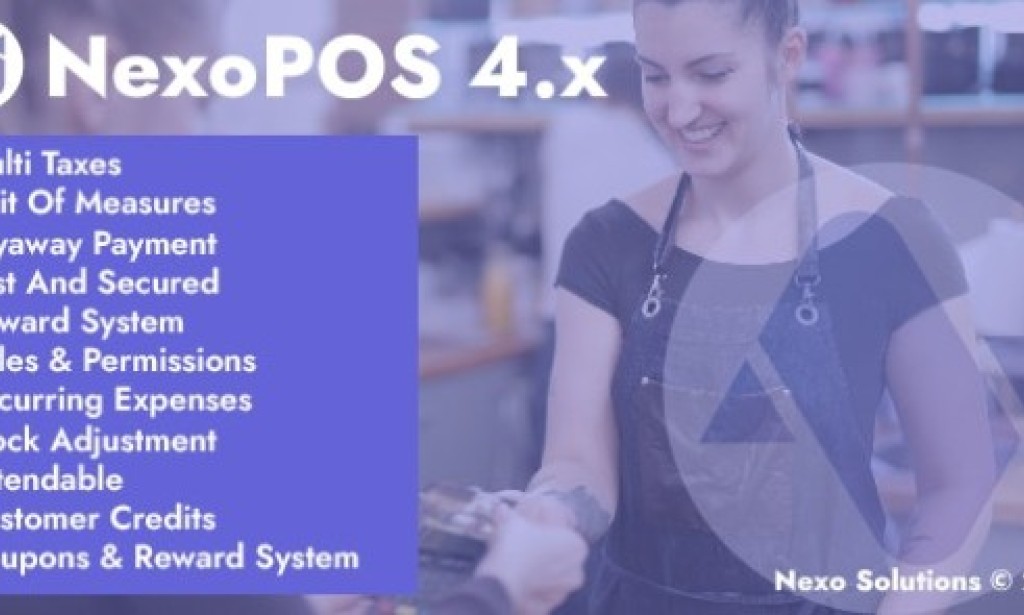 NexoPOS v5.1.0 – POS, CRM & Inventory Manager PHP Script