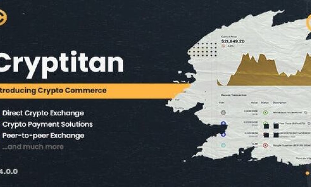 Cryptitan v5.1.1 – Multi-featured Crypto Software & Digital Marketplace PHP Script