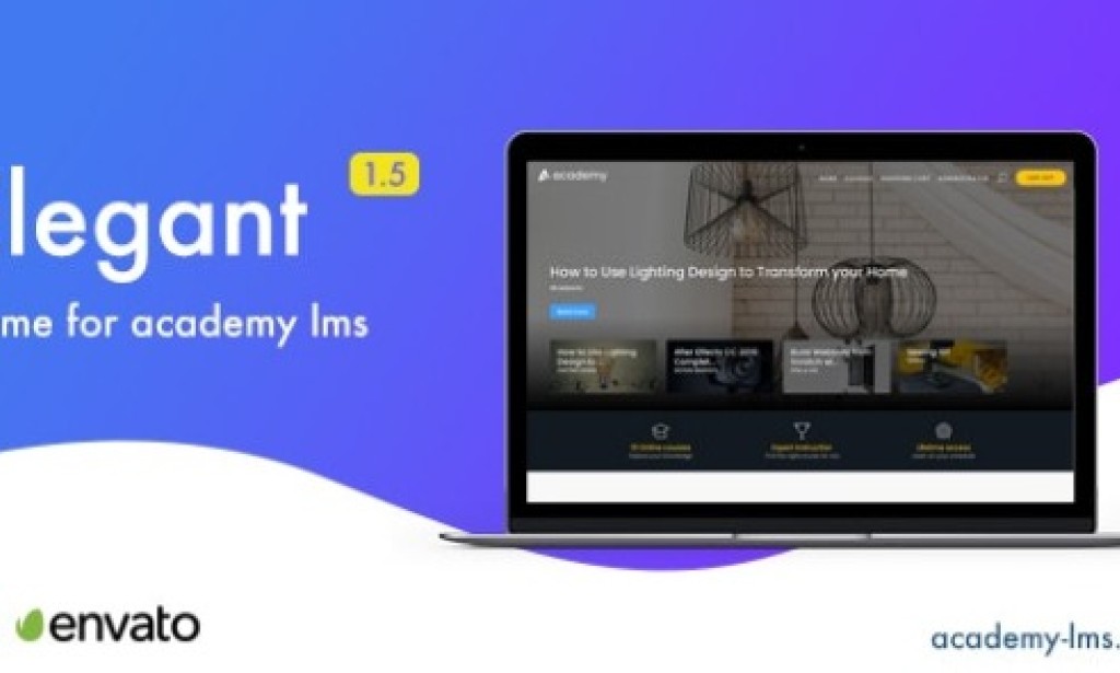 Elegant v1.5 – Academy LMS Theme