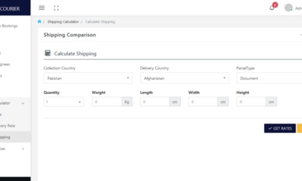 Smart Courier and Logistic Management Application v1.0 – .Net Project