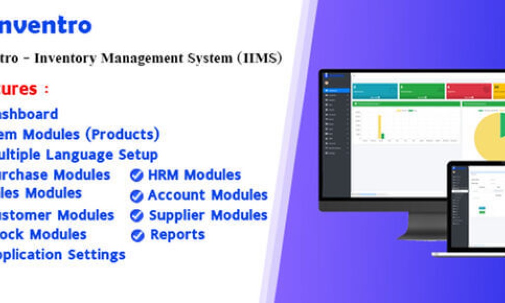 Inventro v1.0 – Inventory Management System PHP Script