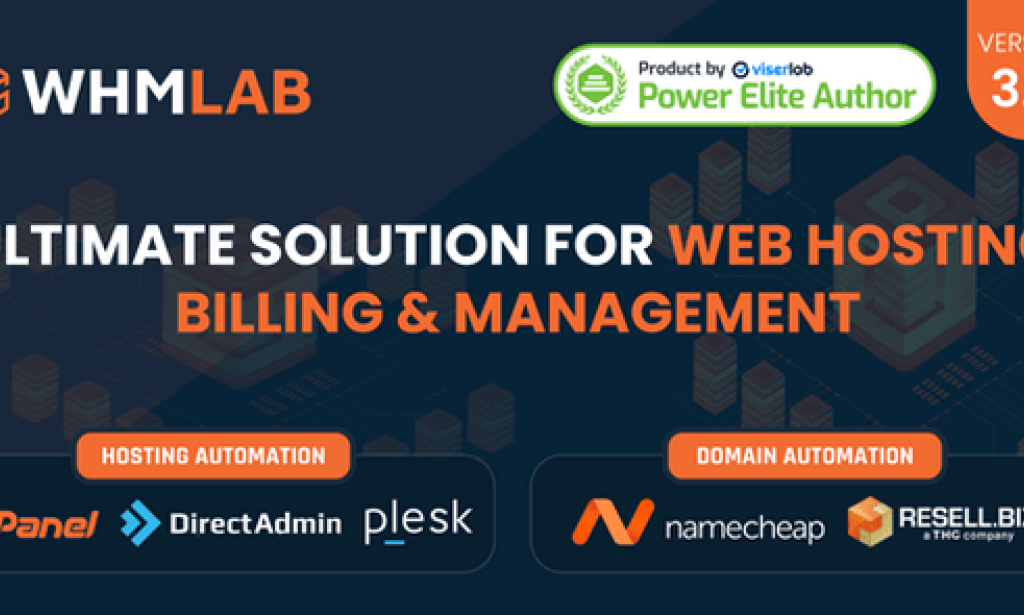 WHMLab v3.0.0 Nulled – Ultimate Solution for WebHosting Billing and Management Script