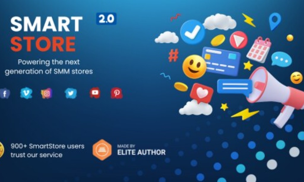 SmartStore v2.0 Nulled – SMM Store Script