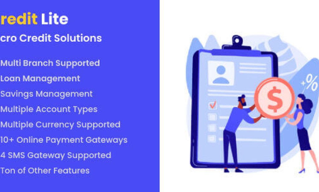 Credit Lite v2.5 Nulled – Multi Branch Loan & Savings Management System PHP Script