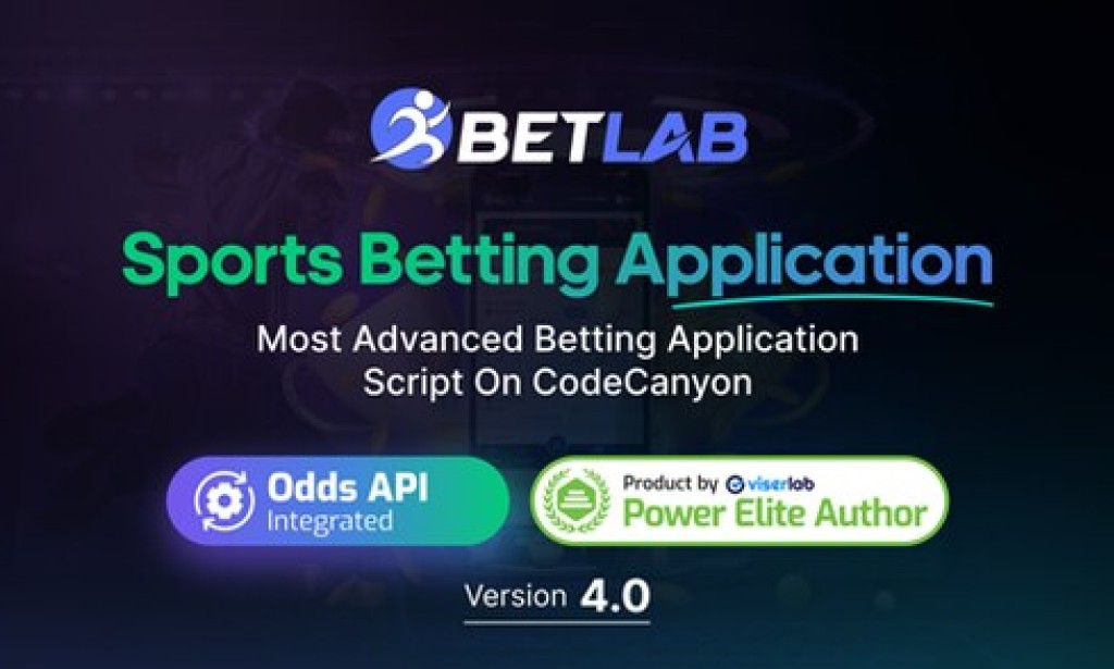 BetLab v4.0 Nulled – Sports Betting Platform PHP Script