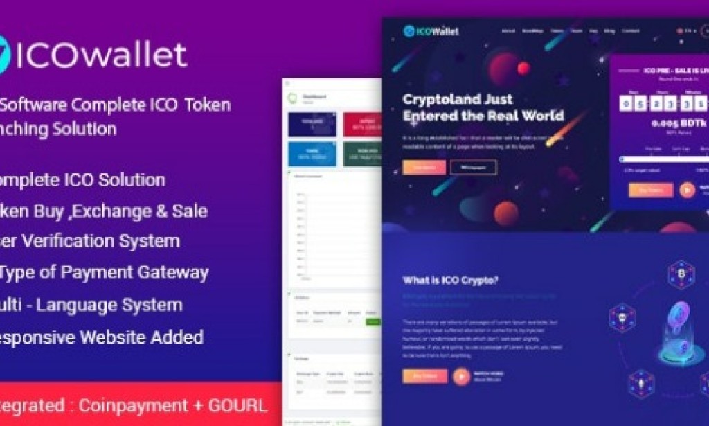 ICOWallet v3.0 Nulled – ICO Script | Complete ICO Software and Token Launching Solution